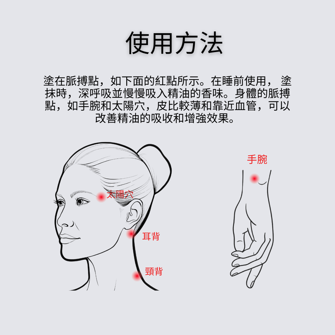 助眠滾珠香薰油 - 洋甘菊香味